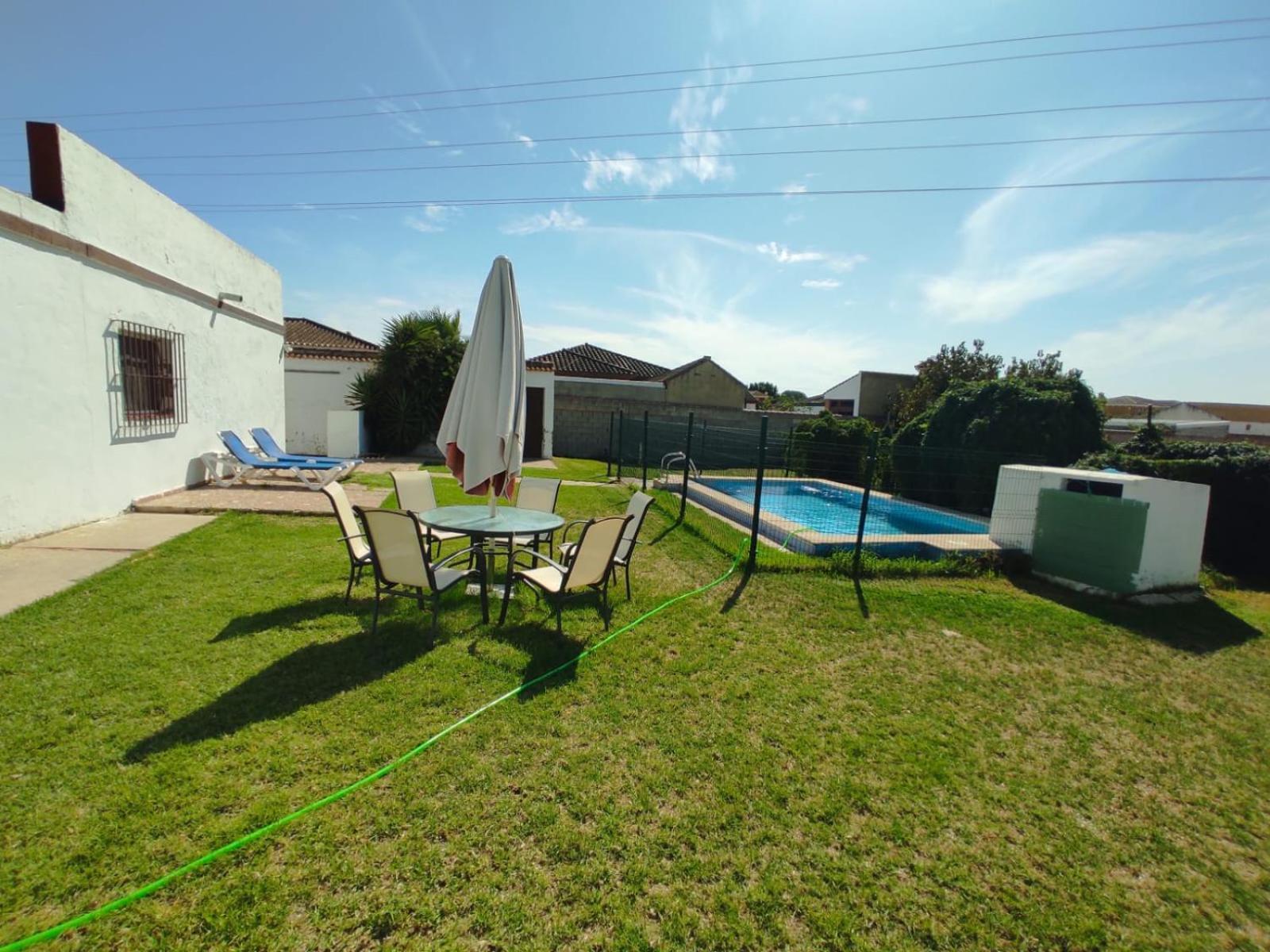 Casa Rural Con Piscina Verdugo El Puerto de Santa María Dış mekan fotoğraf