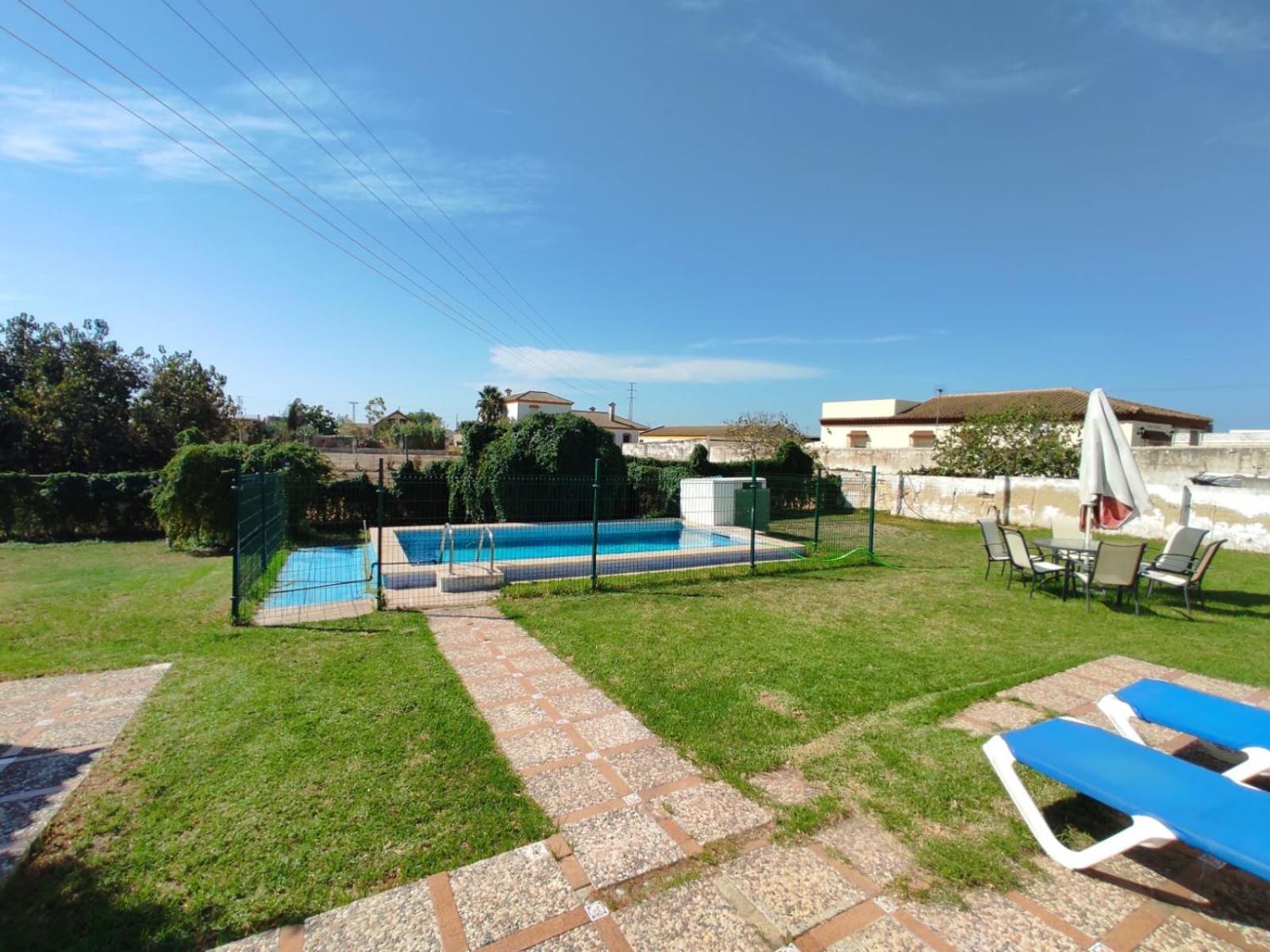 Casa Rural Con Piscina Verdugo El Puerto de Santa María Dış mekan fotoğraf